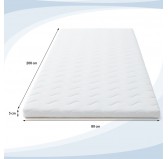 Topper Colchón H3 80x200x5 cm Topper Colchón H3 80x200x5 cm