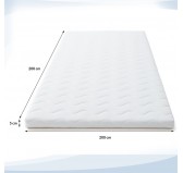 Topper Colchón H3 200x200x5 cm Topper Colchón H3 200x200x5 cm
