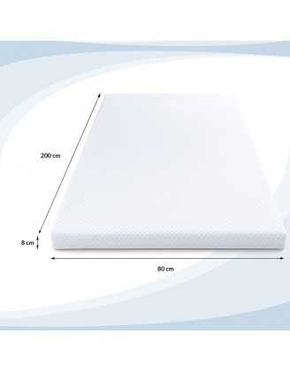 Topper Colchón PREMIUM 80x200x8 cm