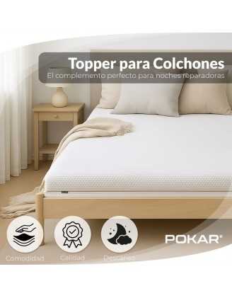 Topper Colchón PREMIUM 80x200x8 cm