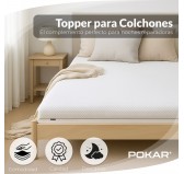 Topper Colchón PREMIUM 120x200x8 cm Topper Colchón PREMIUM 120x200x8 cm