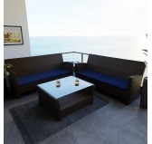 Cojín para banco de jardín, cojín para columpio, cojín de jardín, 110 x 40 x 5 cm, Azul Oscuro Cojín para banco de jardín, cojín para columpio, cojín de jardín, 110 x 40 x 5 cm, Azul Oscuro