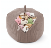 Funda para puf infantil para peluches | Tejido de pana | 85x85x50 cm | Caramelo Cálido Funda para puf infantil para peluches | Tejido de pana | 85x85x50 cm | Caramelo Cálido