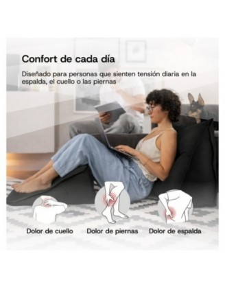Cojín de Respaldo | Almohada de Lectura para Cama y Sofá | 200x50x20 cm | Beige