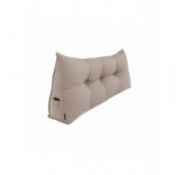 Cojín de Respaldo | Almohada de Lectura para Cama y Sofá | 120x50x20 cm | Beige