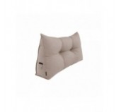 Cojín de Respaldo | Almohada de Lectura para Cama y Sofá | 100x50x20 cm | Beige