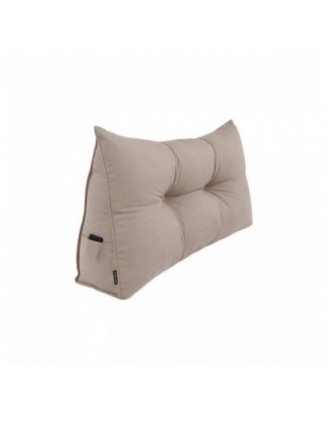 Cojín de Respaldo | Almohada de Lectura para Cama y Sofá | 100x50x20 cm | Beige