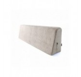 Cojín de respaldo para palets | Tejido de pana | 120x40 cm | Color beige oscuro