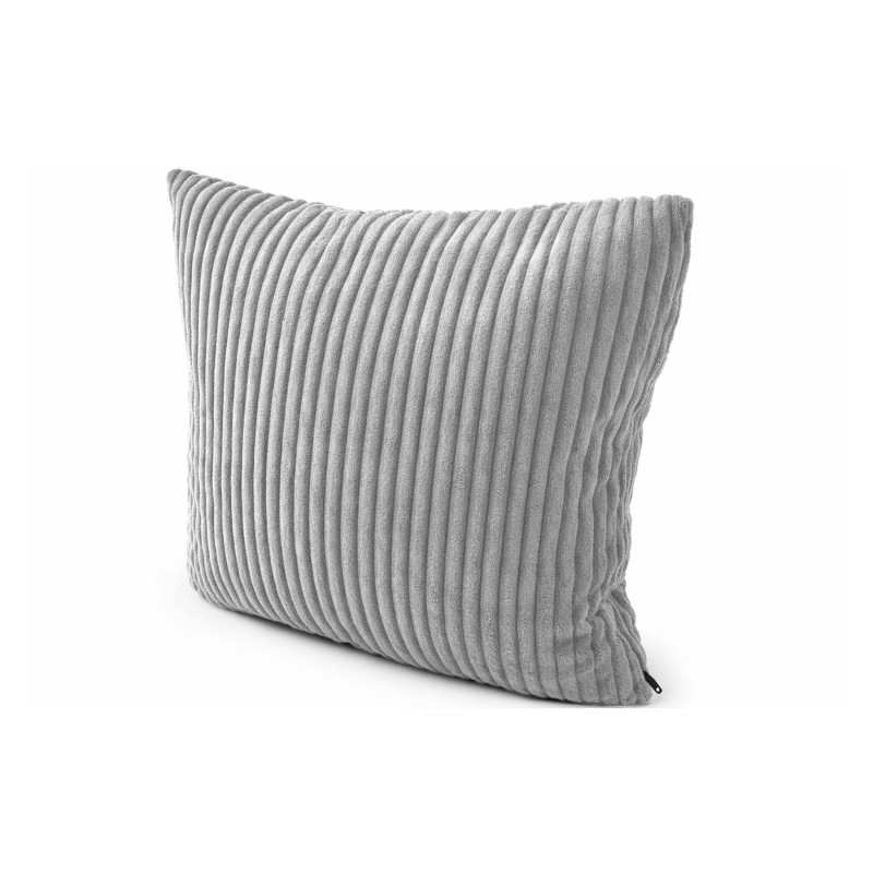 Cojín decorativo para palets | Tejido de pana | 40x40 cm | Color gris