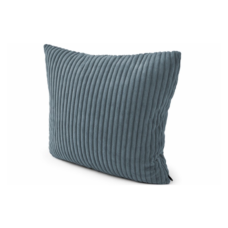 Cojín decorativo para palets | Tejido de pana | 40x40 cm | Color azul