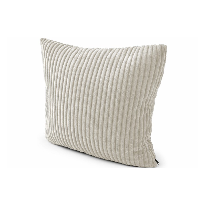 Cojín decorativo para palets | Tejido de pana | 40x40 cm | Color beige oscuro