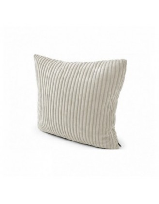 Cojín decorativo para palets | Tejido de pana | 40x40 cm | Color beige oscuro