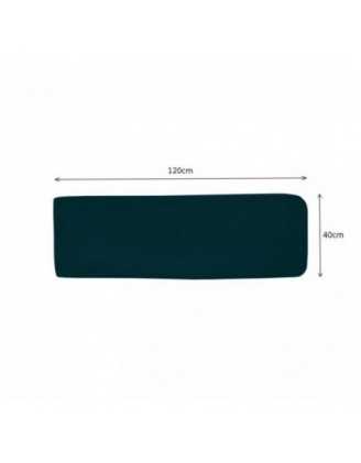 Funda para Cojín de Respaldo 120x40 cm para Palets – Verde Oscuro
