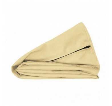 Funda de Cojín Impermeable para Palets: para Cojín de Respaldo Lateral 60x40, Beige