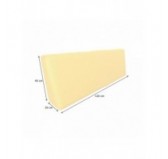 Funda para Cojín de Respaldo 120x40 cm para Palets Impermeable – Beige Funda para Cojín de Respaldo 120x40 cm para Palets Impermeable – Beige