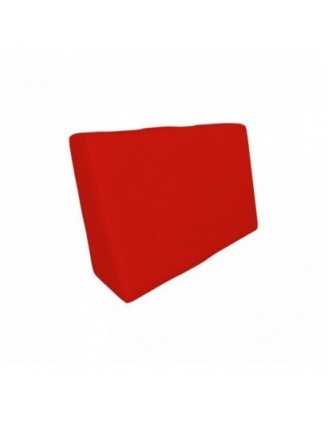 Funda para Cojín de Respaldo Lateral 60x40 cm para Palets Impermeable – Rojo