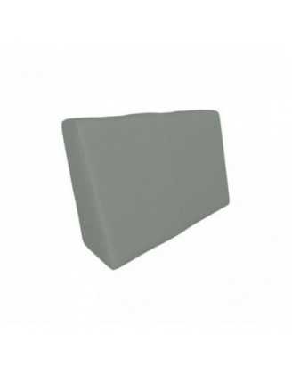Funda para Cojín de Respaldo Lateral 60x40 cm para Palets Impermeable – Gris