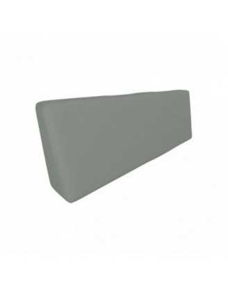 Funda para Cojín de Respaldo 120x40 cm para Palets Impermeable – Gris