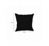 Funda para Cojín Decorativo 40x40 cm para Palets Impermeable – Negro Funda para Cojín Decorativo 40x40 cm para Palets Impermeable – Negro