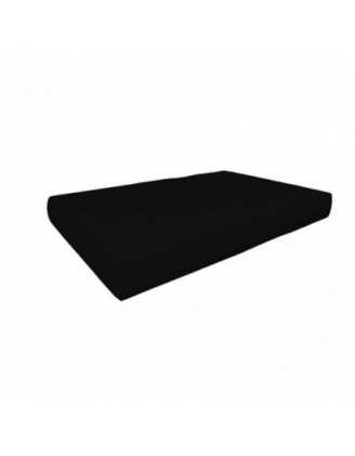 Funda para Cojín de Asiento 120x80 cm para Palets Impermeable – Negro