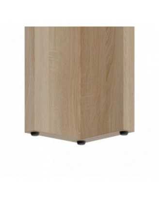 Patas de Mesa, Patas para Muebles, Mesas de la Sala, Patas de la Encimera para Muebles, 13x13x72 cm, Conjunto de 4, Roble Sonoma