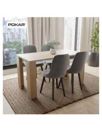 Patas de Mesa, Patas para Muebles, Mesas de la Sala, Patas de la Encimera para Muebles, 13x13x72 cm, Conjunto de 4, Roble Sonoma