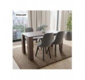 Patas de Mesa, Patas para Muebles, Mesas de la Sala, Patas de la Encimera para Muebles, 13x13x72 cm, Conjunto de 4, Roble Davos