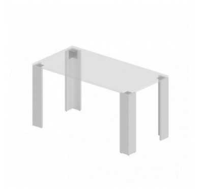 Patas de Mesa, Patas para Muebles, Mesas de la Sala, Patas de la Encimera para Muebles, 13x13x72 cm, Conjunto de 4, Blanco