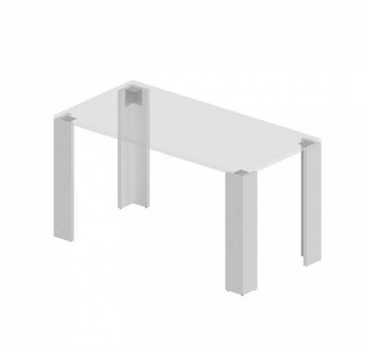 Patas de Mesa, Patas para Muebles, Mesas de la Sala, Patas de la Encimera para Muebles, 13x13x72 cm, Conjunto de 4, Blanco