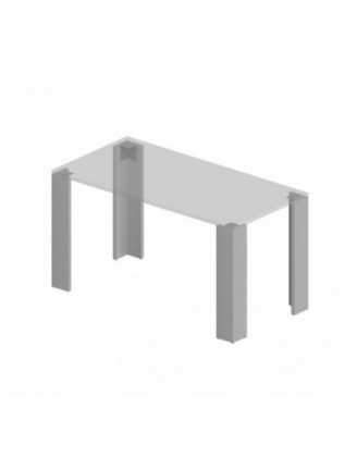Patas de Mesa, Patas para Muebles, Mesas de la Sala, Patas de la Encimera para Muebles, 13x13x72 cm, Conjunto de 4, Gris Claro