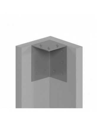 Patas de Mesa, Patas para Muebles, Mesas de la Sala, Patas de la Encimera para Muebles, 13x13x72 cm, Conjunto de 4, Gris Claro