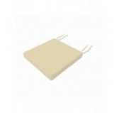 Cojín para banco de jardín, cojín para columpio, cojín de jardín, 50 x 50 x 5 cm, Beige
