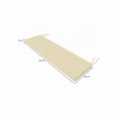 Cojín para banco de jardín, cojín para columpio, cojín de jardín, 110 x 50 x 5 cm, Beige Cojín para banco de jardín, cojín para columpio, cojín de jardín, 110 x 50 x 5 cm, Beige