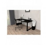 Tablero para Escritorio, Mesa 2.5cm Negro 120x60 cm