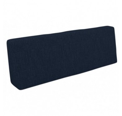 Cojín de Respaldo para Palet 120x40x20/10 Azul Oscuro