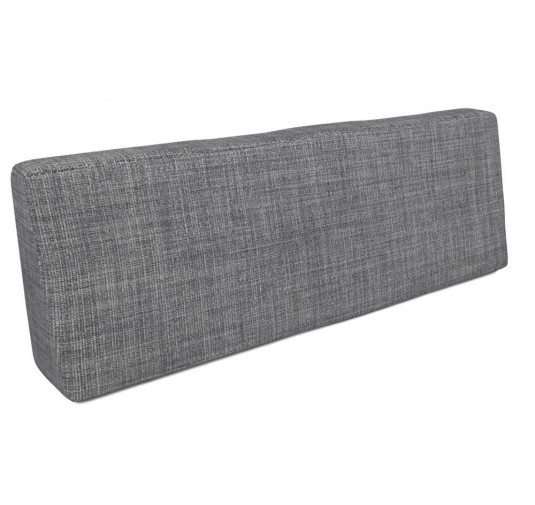 Cojín de Respaldo para Palet 120x40x20/10 Gris