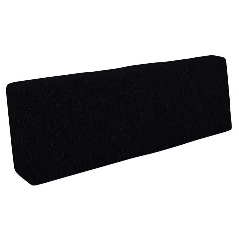 Cojín de Respaldo para Palet 120x40x20/10 Negro