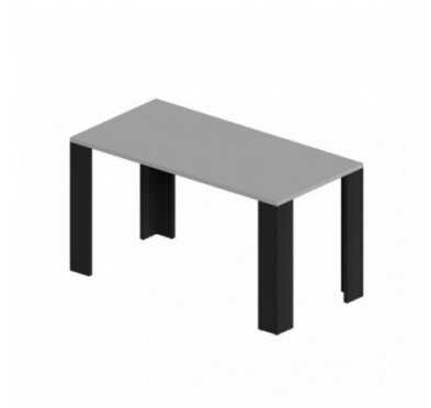 Mesa de Comedor, Mesa de Salón, Mesa de Oficina, Tablero de 2.5 cm, Gris Claro, 120x60x75 cm