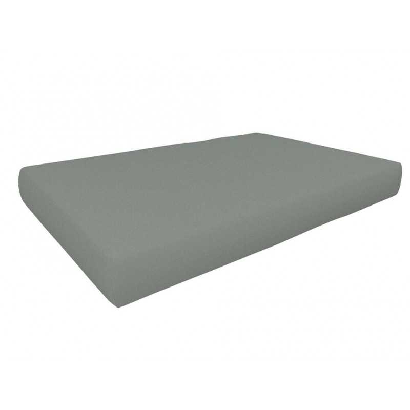 Cojín de Asiento para Palet Impermeable 120x80x15 Gris