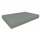 Cojín de Asiento para Palet Impermeable 120x80x15 Gris