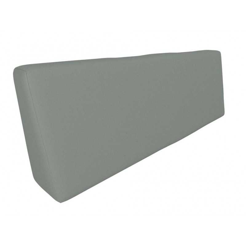 Cojín de Respaldo para Palet Impermeable 120x40x20/10 Gris