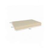 Set de 2 Cojines para Palets 120x80 + 120x40 Beige