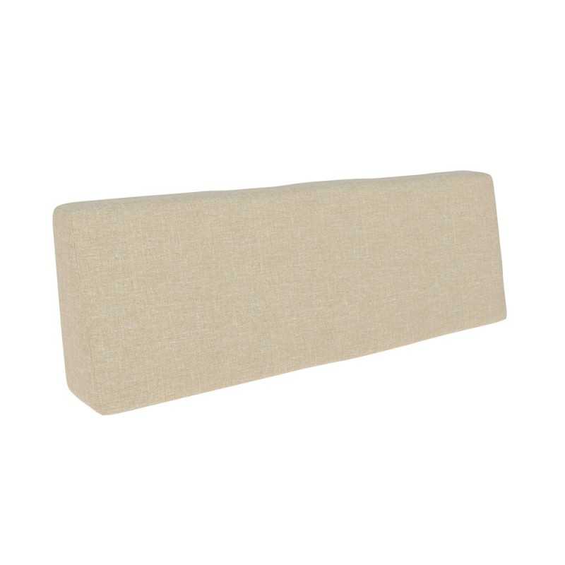 Cojín de Respaldo para Palet 120x40x20/10 Beige