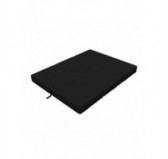 Colchón Plegable para Camping, Viaje, para Invitados 120x195x15 Negro