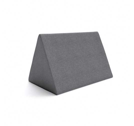 Cojín triangular para sofá modular para niños, gris