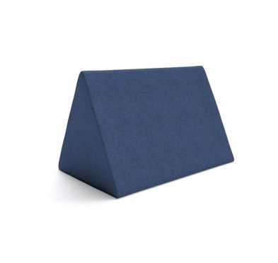 Cojín triangular para sofá modular para niños, azul oscuro