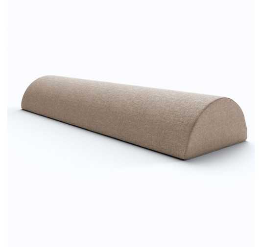 Medio rodillo para sofá modular para niños, beige