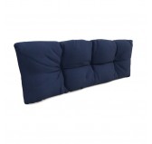 Cojín de Respaldo Acolchado para Palet 120x40x12 Azul Oscuro Cojín de Respaldo Acolchado para Palet 120x40x12 Azul Oscuro