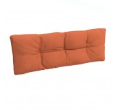 Cojín de Respaldo para Palets, Acolchado, 120x40x12 cm, Naranja Cojín de Respaldo para Palets, Acolchado, 120x40x12 cm, Naranja