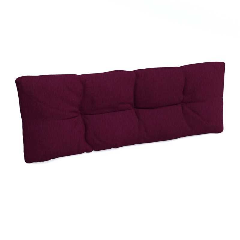 Cojín de Respaldo para Palets, Acolchado, 120x40x12 cm, Violeta Cojín de Respaldo para Palets, Acolchado, 120x40x12 cm, Violeta